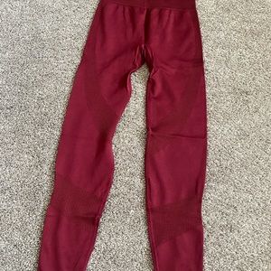 Pink Victoria’s secret compressed workout leggings sz xs small